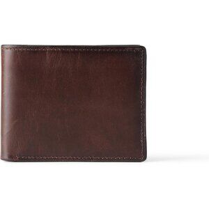 Men's Brown Classic Leather Bifold Stylish Wallet Card Slip Pocket Designed